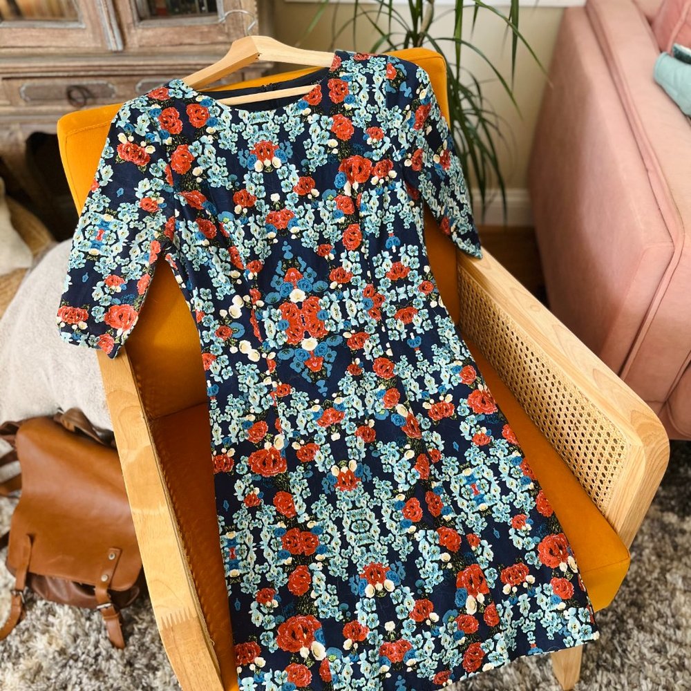 Anthropologie Ladakh Floral Dress